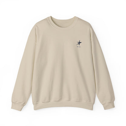Camp Starlight Crewneck Sweatshirt — Retro Camp Logo Pullover