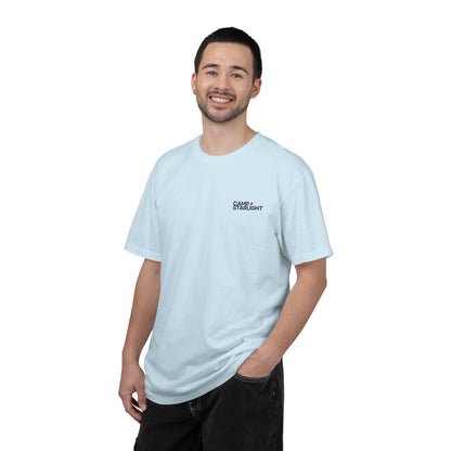 T-Shirt — Minimal Script Logo Chest Tee