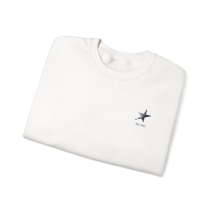 Camp Starlight Crewneck Sweatshirt — Retro Camp Logo Pullover