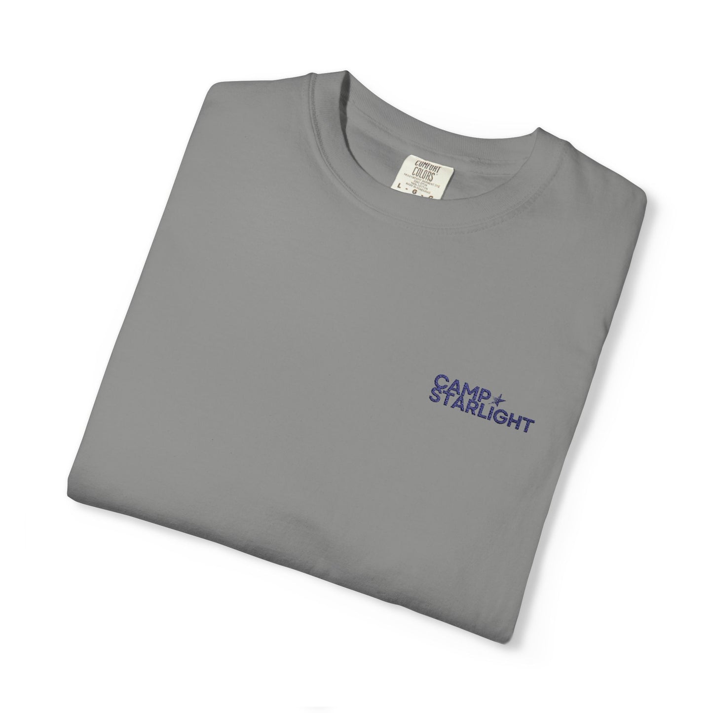 T-Shirt — Minimal Script Logo Chest Tee