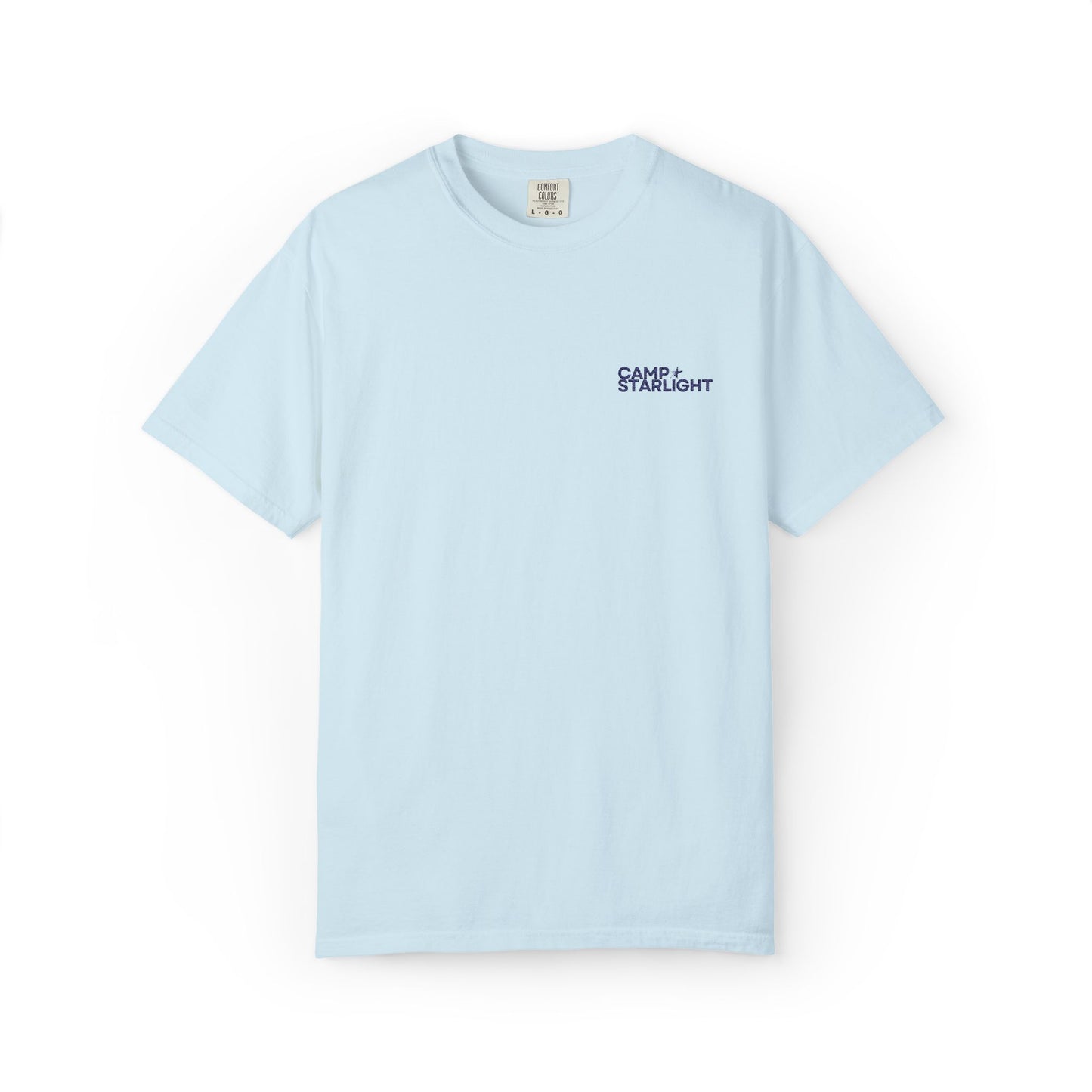 T-Shirt — Minimal Script Logo Chest Tee