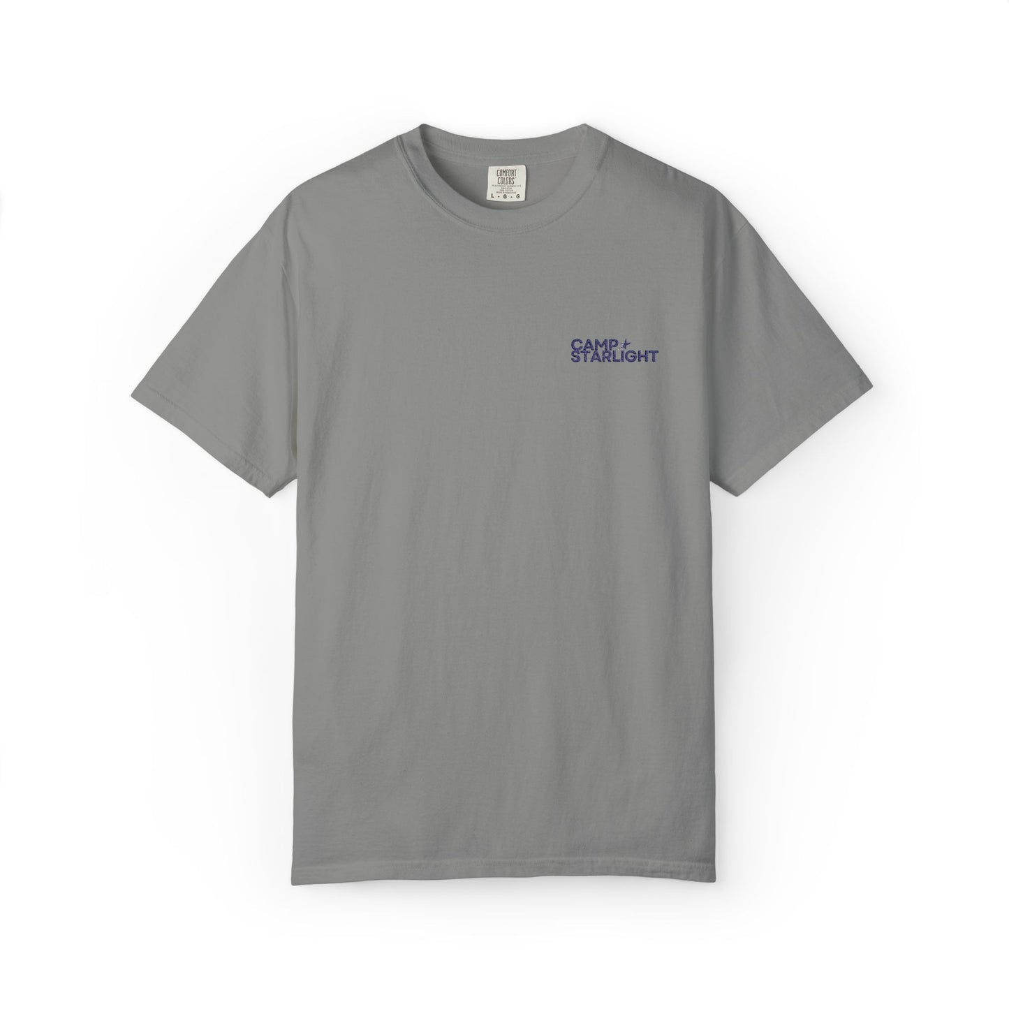 T-Shirt — Minimal Script Logo Chest Tee