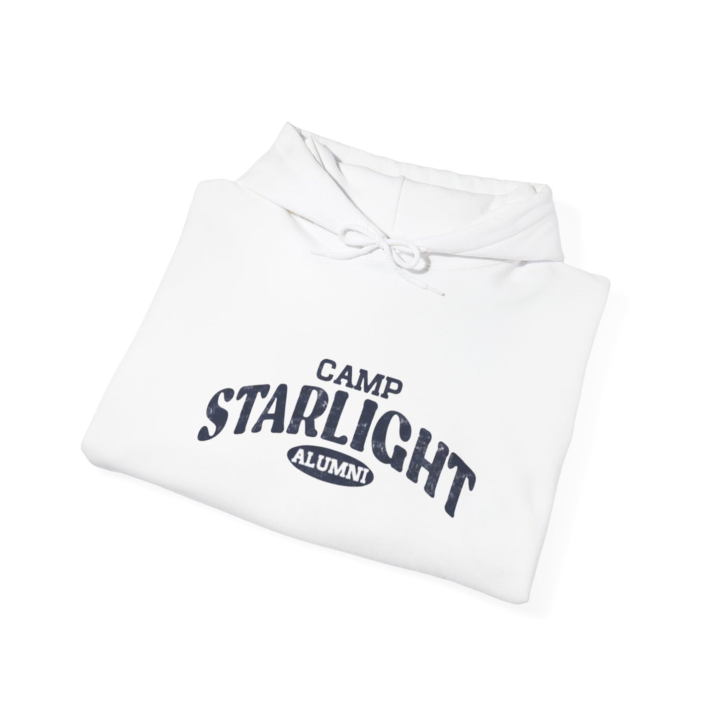 Camp Starlight Alumni Hoodie — Vintage Camp Logo Sweatshirt
