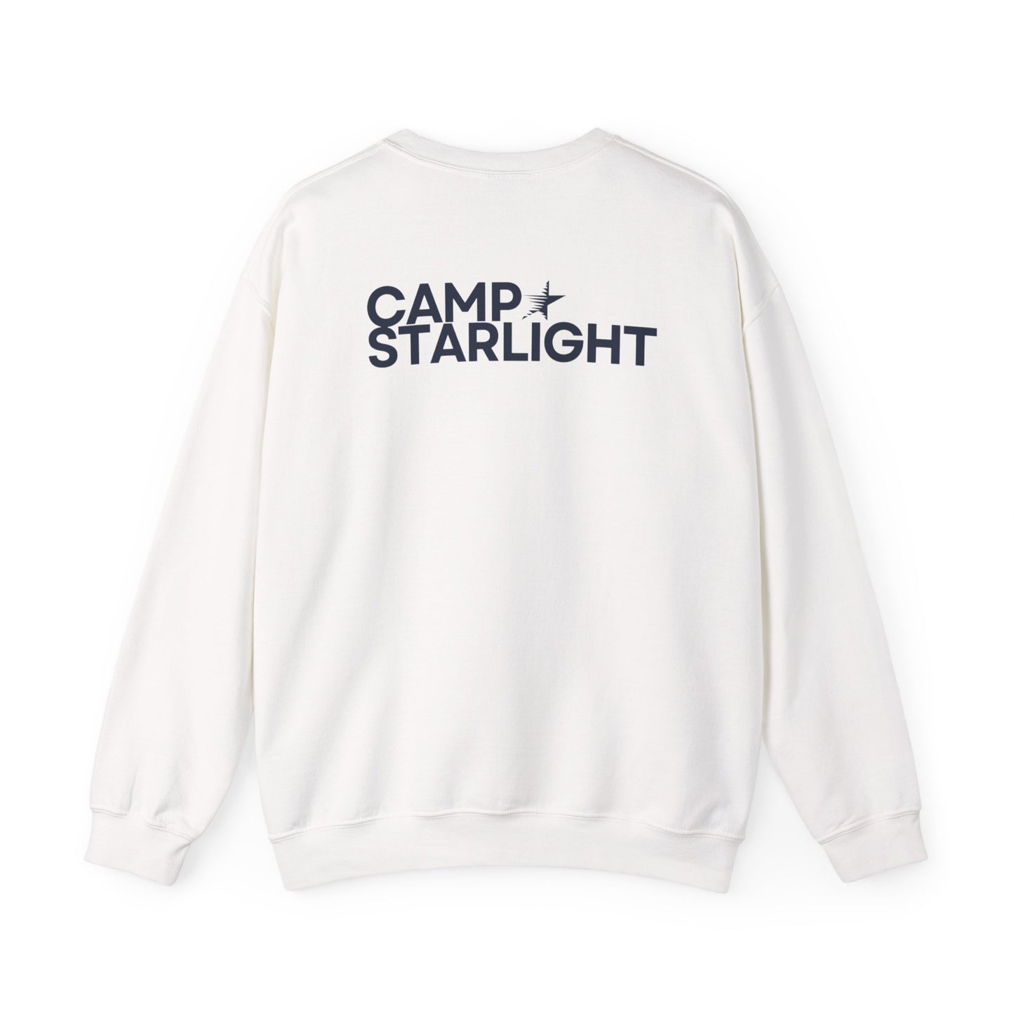 Camp Starlight Crewneck Sweatshirt — Retro Camp Logo Pullover
