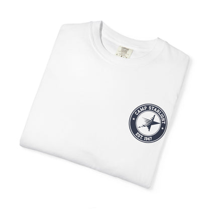 Camp Starlight Logo T-Shirt — Vintage Camp Graphic Tee (Est. 1941)