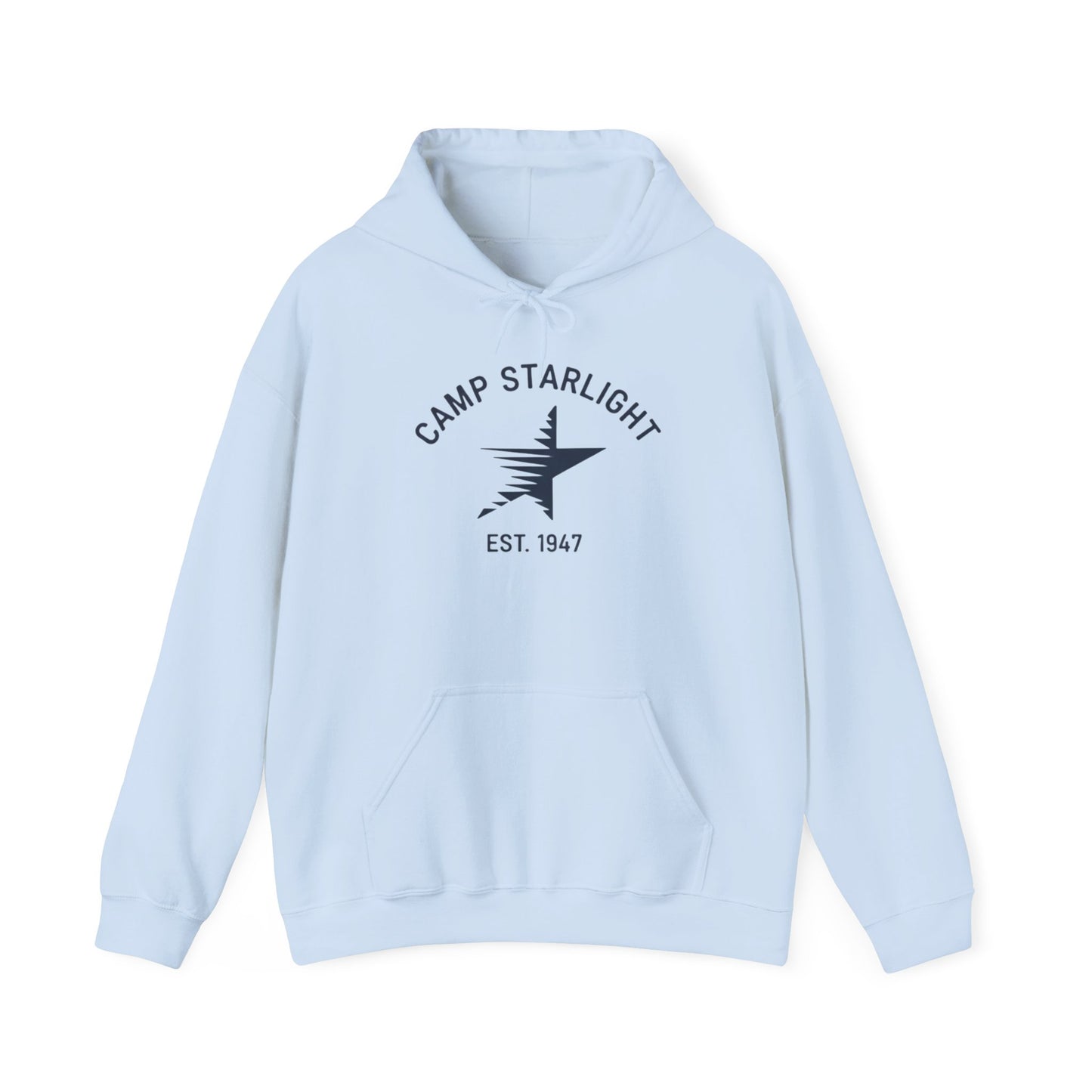 Camp Starlight Hoodie - Vintage Camp Logo "EST. 1947" Casual Pullover