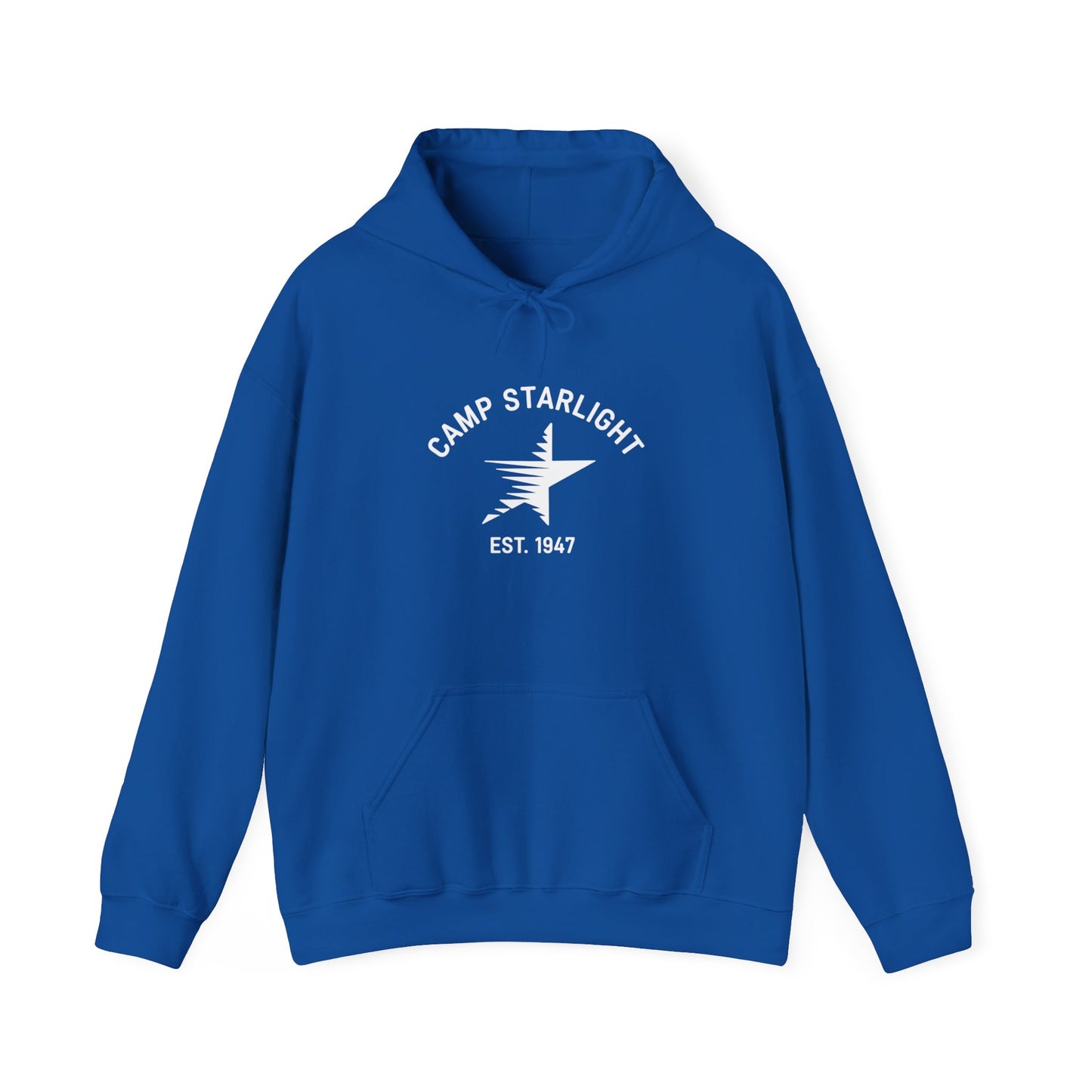 Camp Starlight Hoodie – Vintage Camp Logo Sweatshirt (Est. 1947)