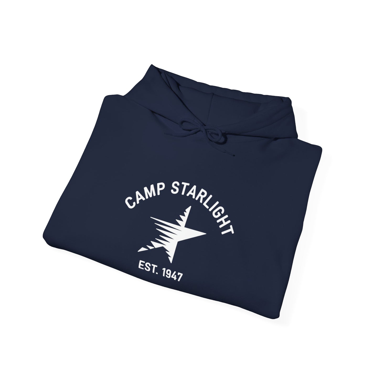 Camp Starlight Hoodie – Vintage Camp Logo Sweatshirt (Est. 1947)