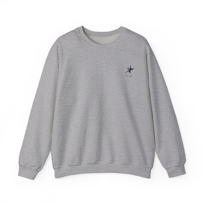 Camp Starlight Logo Sweatshirt — Vintage Camp Crest Crewneck