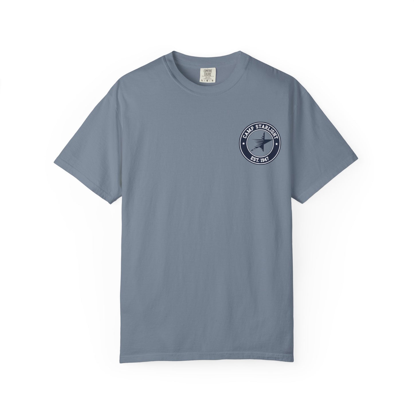 Camp Starlight Logo T-Shirt — Vintage Camp Graphic Tee (Est. 1941)