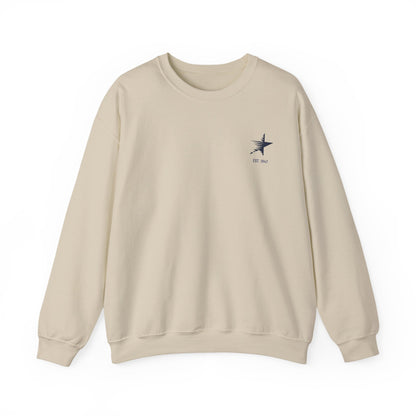 Crewneck Sweatshirt — Camp Starlight Vintage Logo (1947–2026)