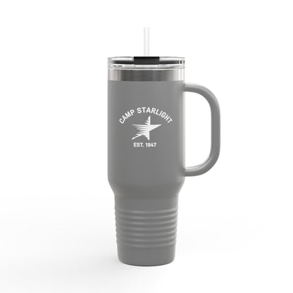 Camp Starlight 40oz Insulated Travel Mug — Large Thermal Tumbler with Handle