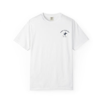 Camp Starlight Graphic T-Shirt — 'Camp Starlight EST. 1947' Casual Tee