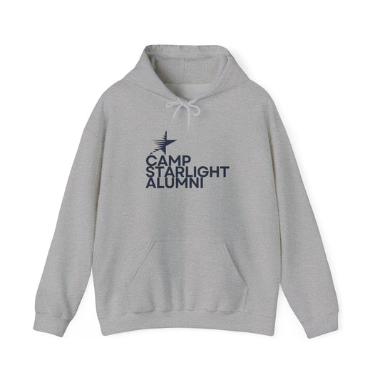 Camp Starlight Alumni Hoodie — Vintage Camp Logo Sweatshirt