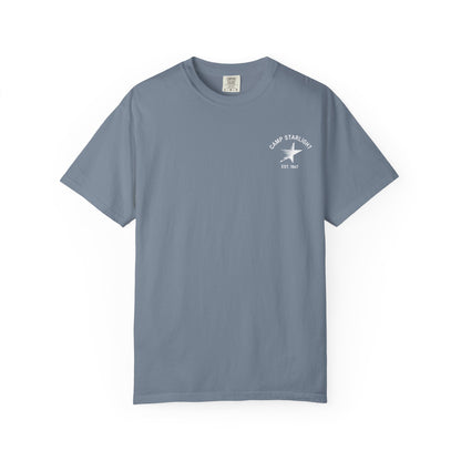 Camp Starlight T-Shirt — Retro Camp Logo Tee (Est. 1947)