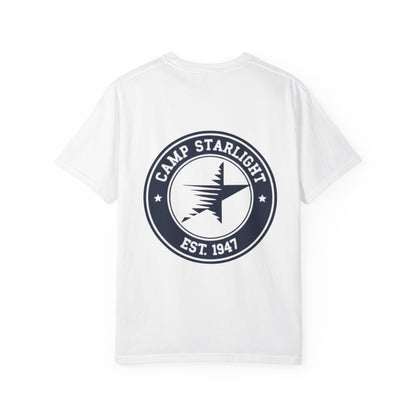 Camp Starlight Logo T-Shirt — Vintage Camp Graphic Tee (Est. 1941)