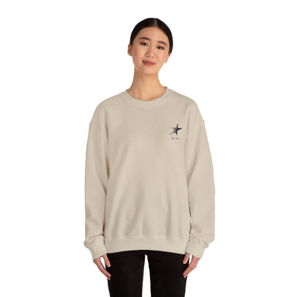 Crewneck Sweatshirt — Camp Starlight Vintage Logo (1947–2026)