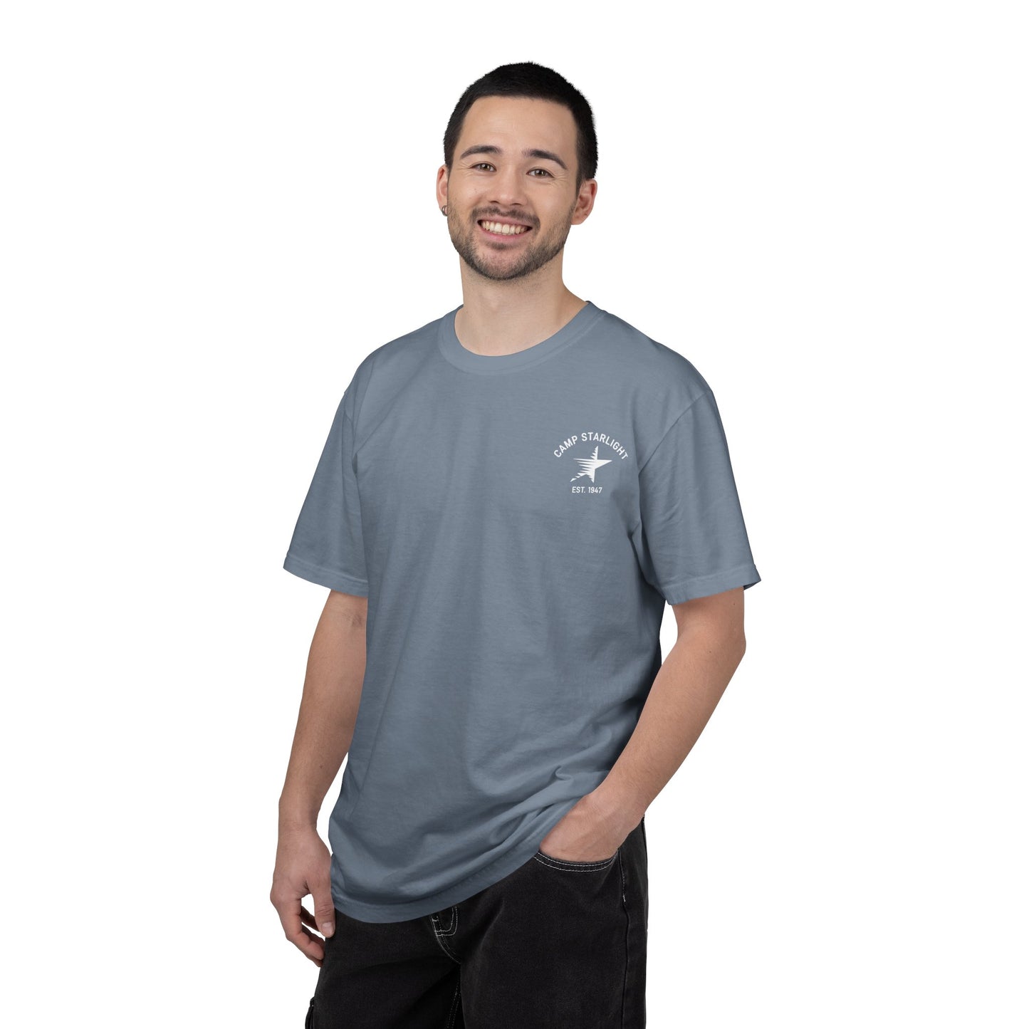Camp Starlight T-Shirt — Retro Camp Logo Tee (Est. 1947)