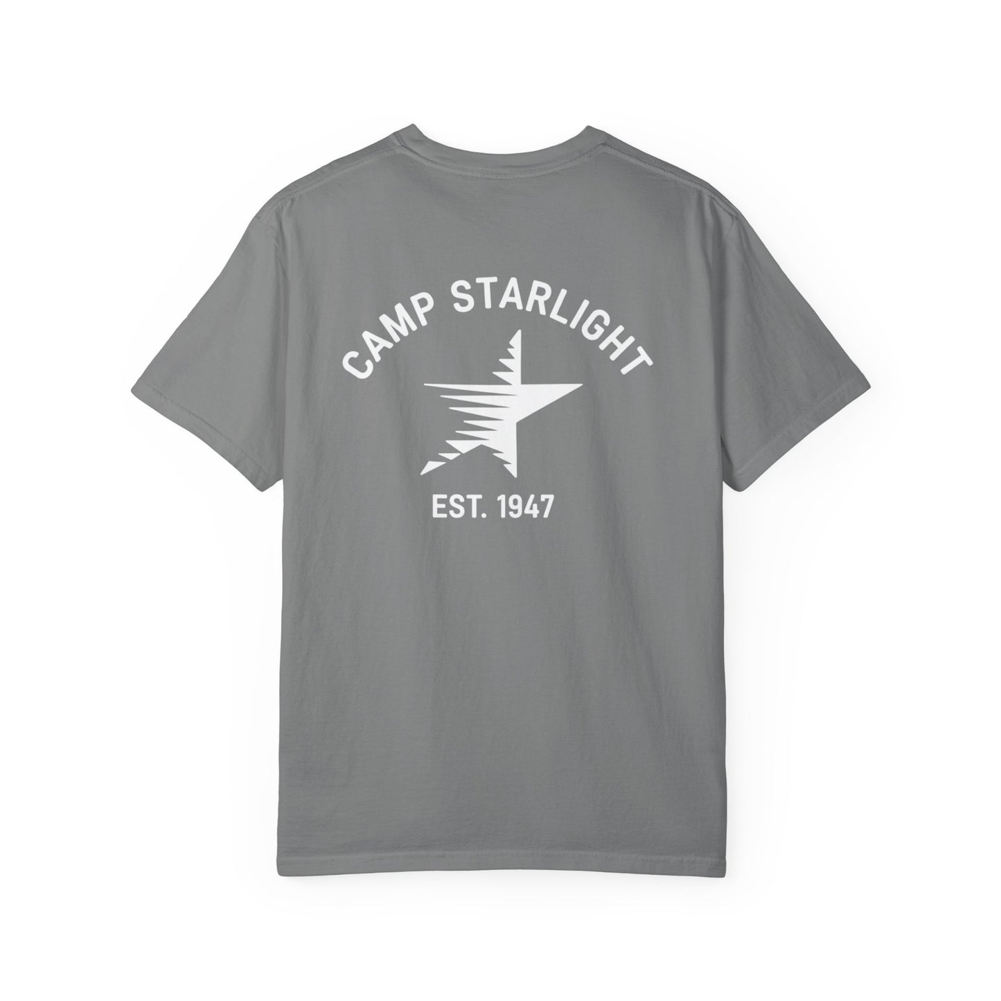 Camp Starlight T-Shirt — Retro Camp Logo Tee (Est. 1947)