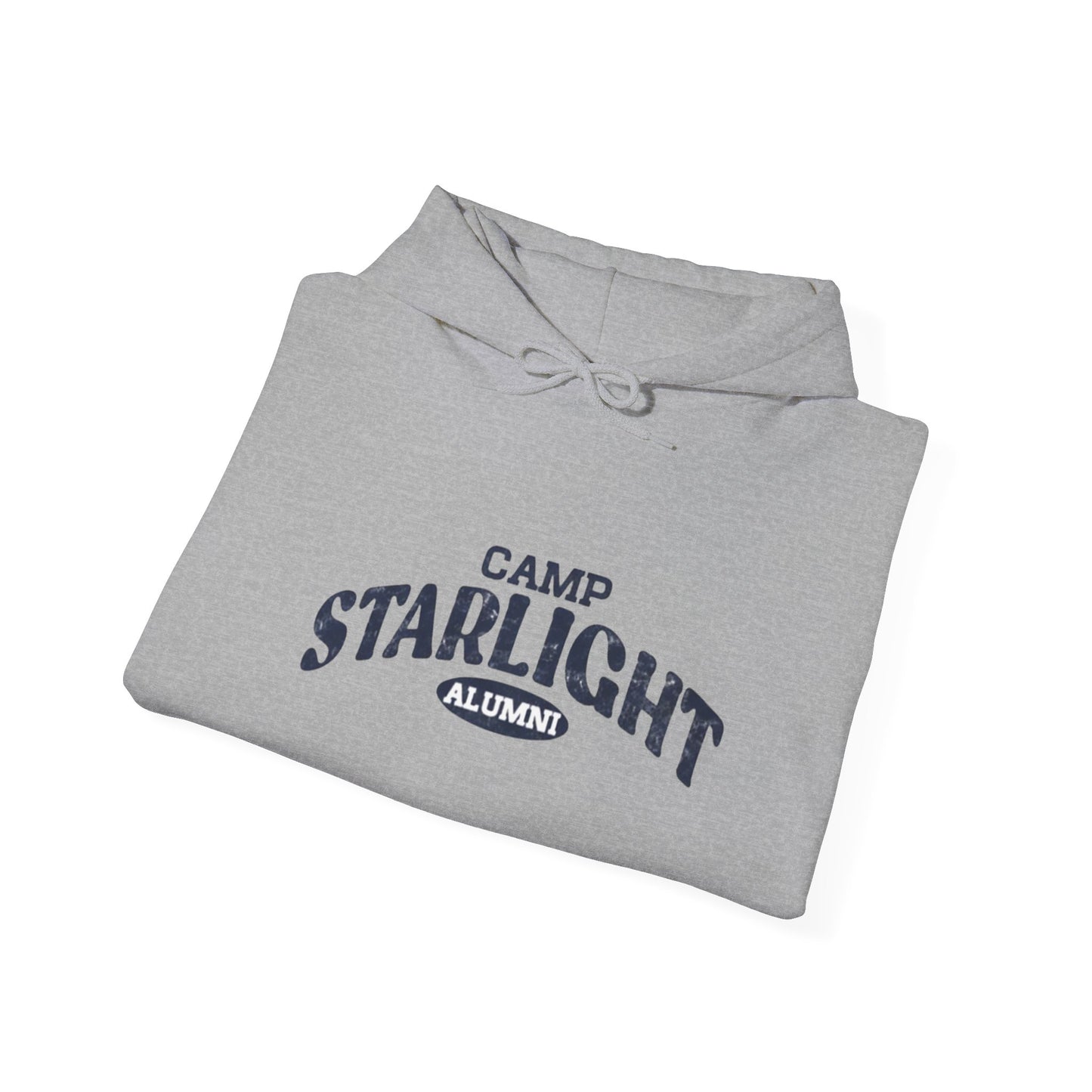 Camp Starlight Alumni Hoodie — Vintage Camp Logo Sweatshirt