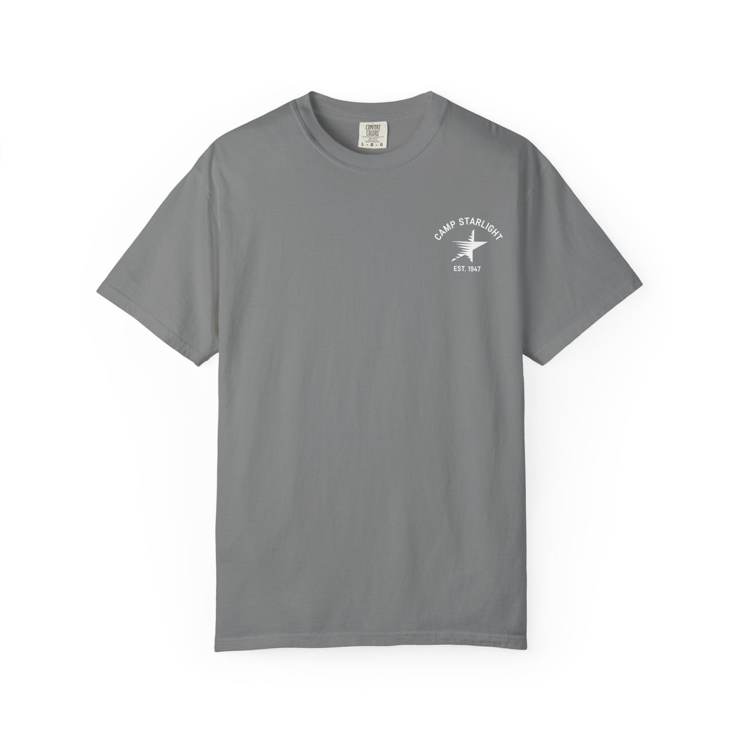 Camp Starlight T-Shirt — Retro Camp Logo Tee (Est. 1947)