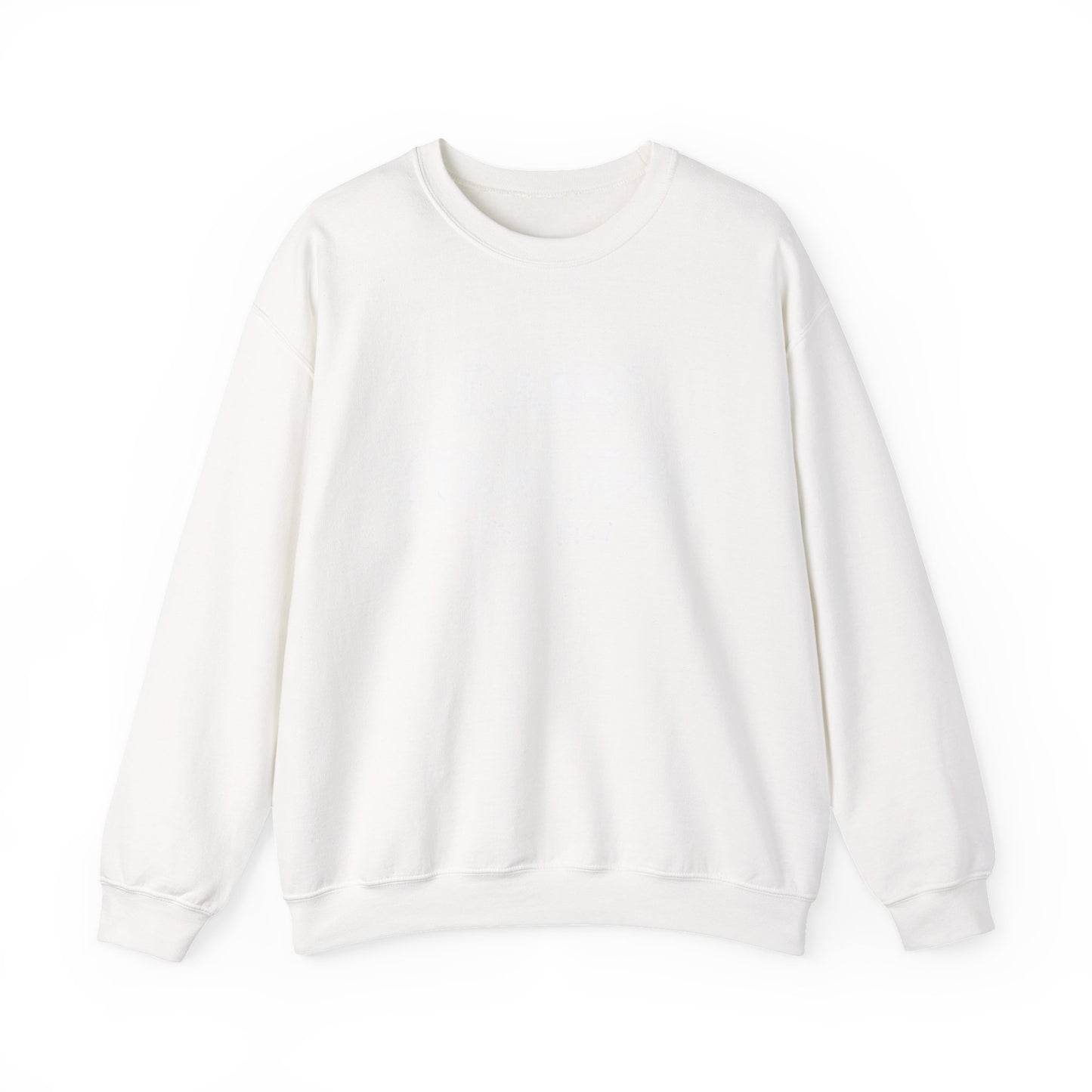 Crewneck Sweatshirt — Minimal White Classic