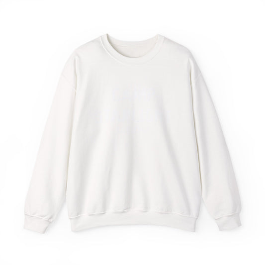 Crewneck Sweatshirt — Minimal White Classic