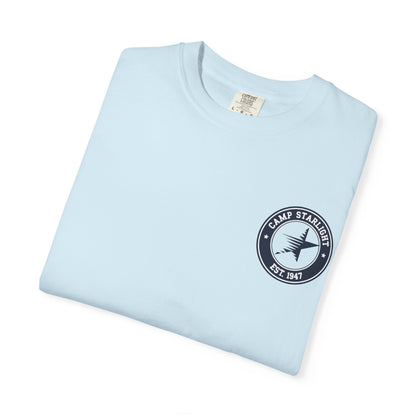 Camp Starlight Logo T-Shirt — Vintage Camp Graphic Tee (Est. 1941)