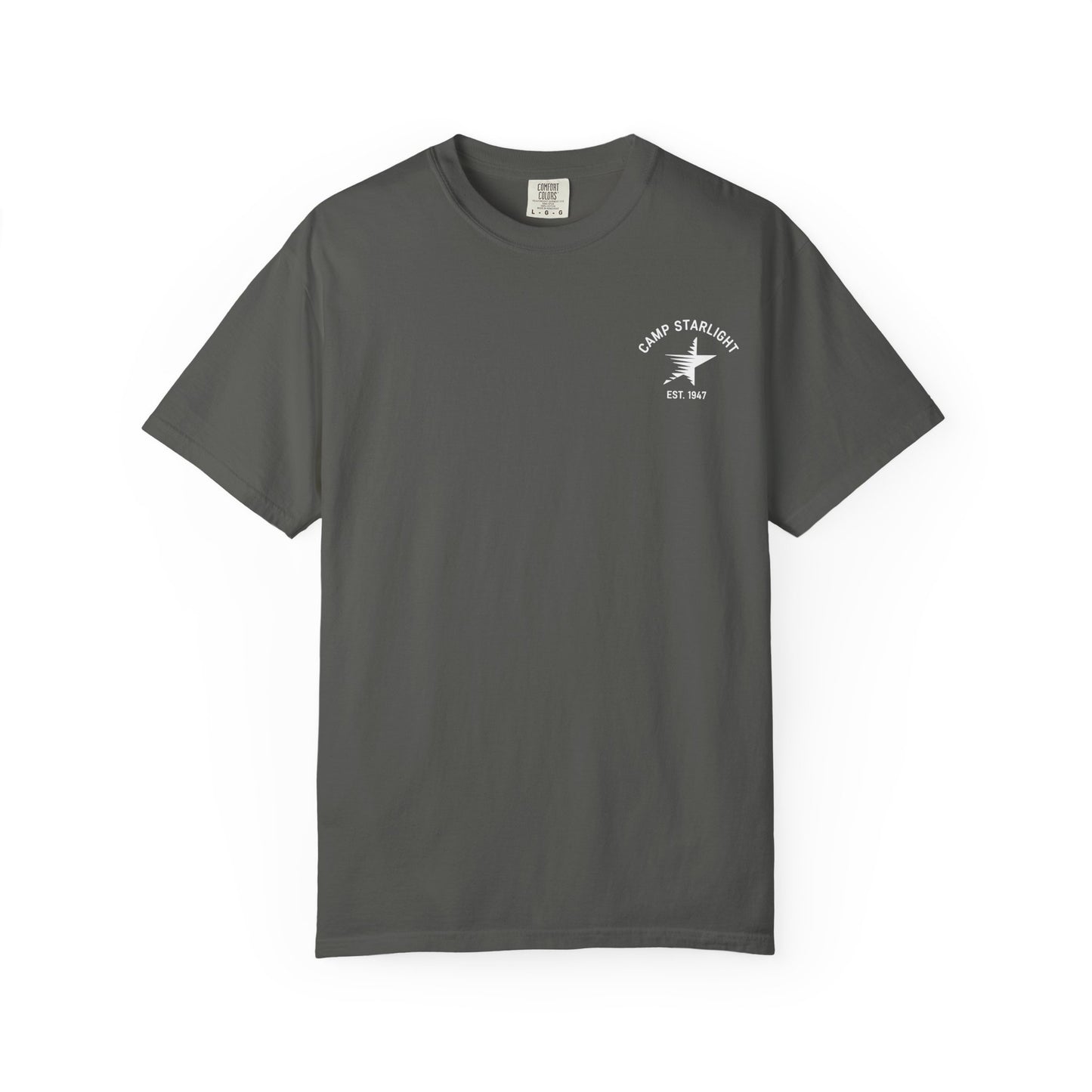Camp Starlight T-Shirt — Retro Camp Logo Tee (Est. 1947)