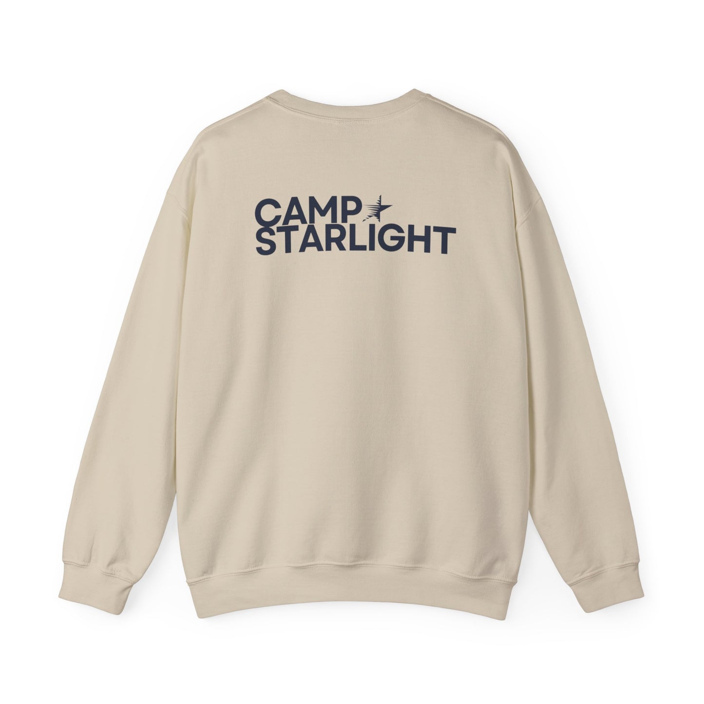 Camp Starlight Crewneck Sweatshirt — Retro Camp Logo Pullover