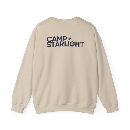 Camp Starlight Crewneck Sweatshirt — Retro Camp Logo Pullover