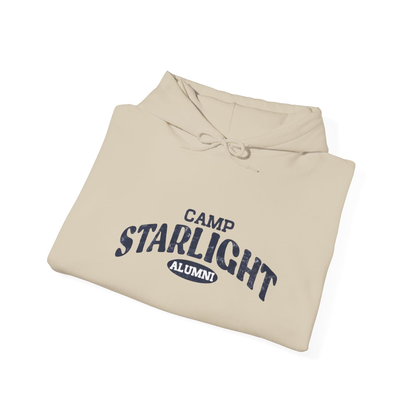 Camp Starlight Alumni Hoodie — Vintage Camp Logo Sweatshirt
