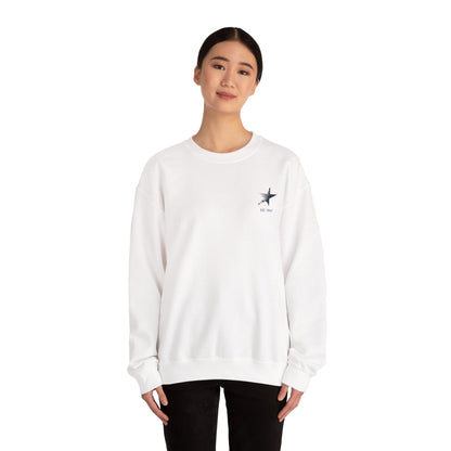 Crewneck Sweatshirt — Camp Starlight Vintage Logo (1947–2026)