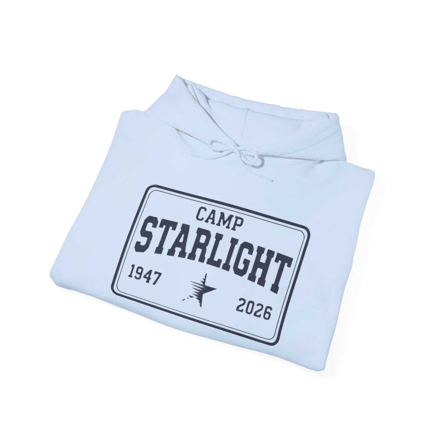 Camp Starlight Hoodie — Vintage Camp Logo Sweatshirt (1947–2026)