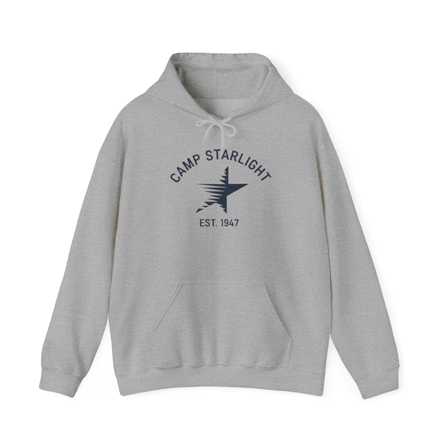 Camp Starlight Hoodie - Vintage Camp Logo "EST. 1947" Casual Pullover