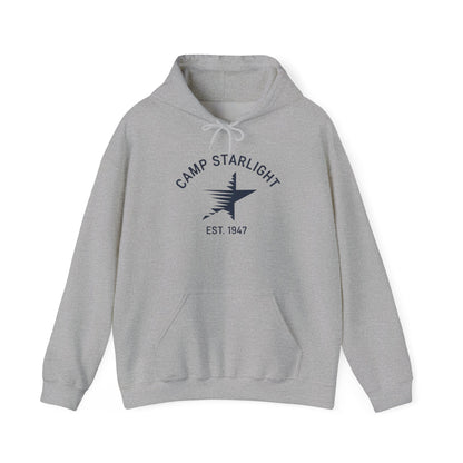 Camp Starlight Hoodie - Vintage Camp Logo "EST. 1947" Casual Pullover