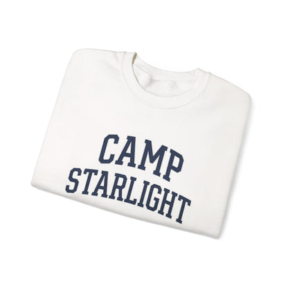 Camp Starlight Crewneck Sweatshirt — Cozy Retro Camp Graphic Pullover