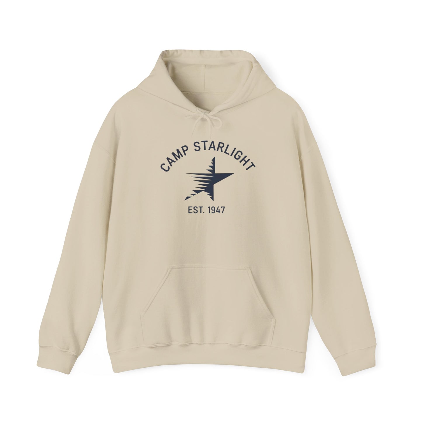Camp Starlight Hoodie - Vintage Camp Logo "EST. 1947" Casual Pullover