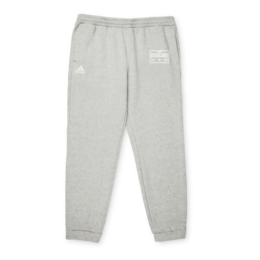 Adidas Fleece Joggers – Retro Cassette Logo Sweatpants