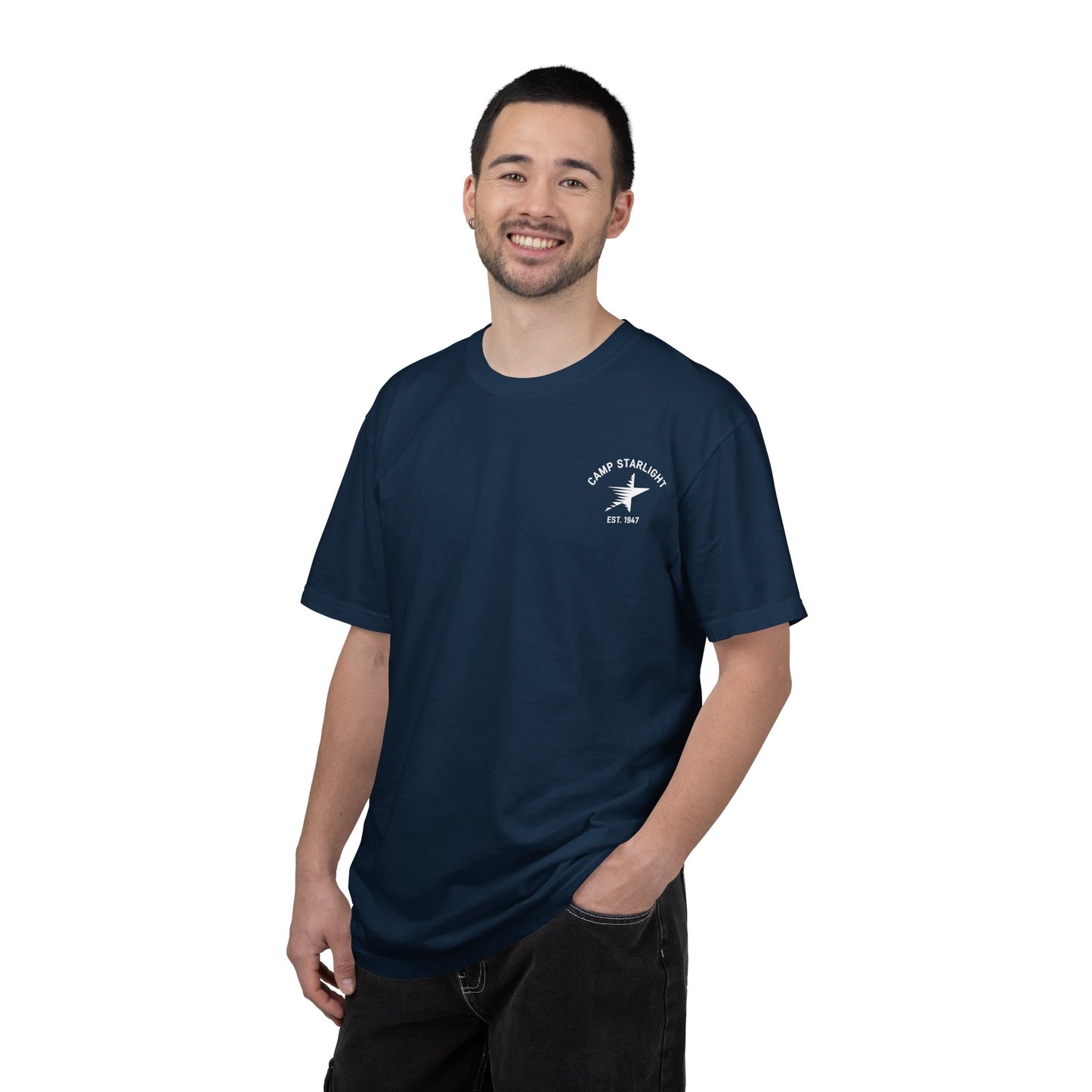 Camp Starlight T-Shirt — Retro Camp Logo Tee (Est. 1947)