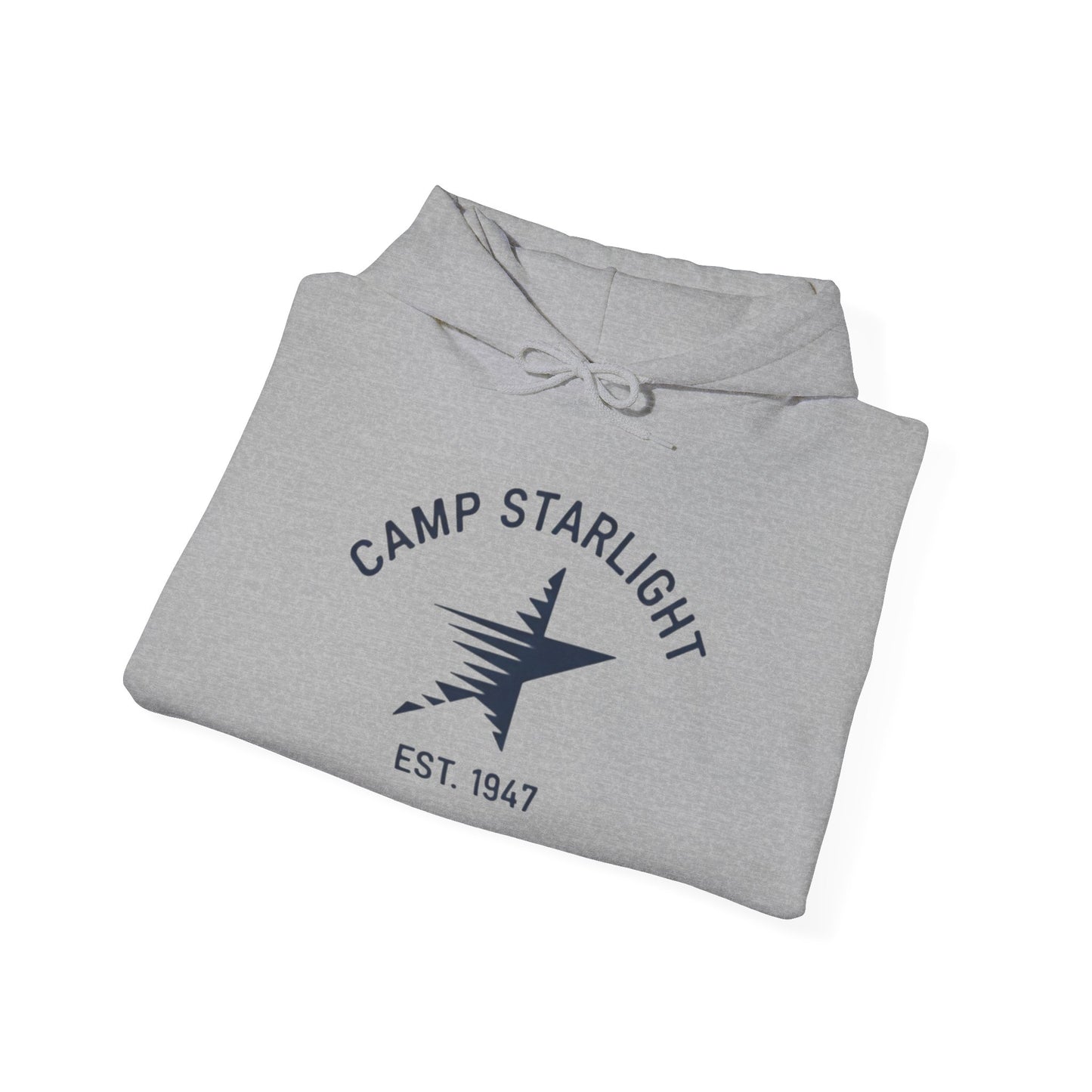 Camp Starlight Hoodie - Vintage Camp Logo "EST. 1947" Casual Pullover