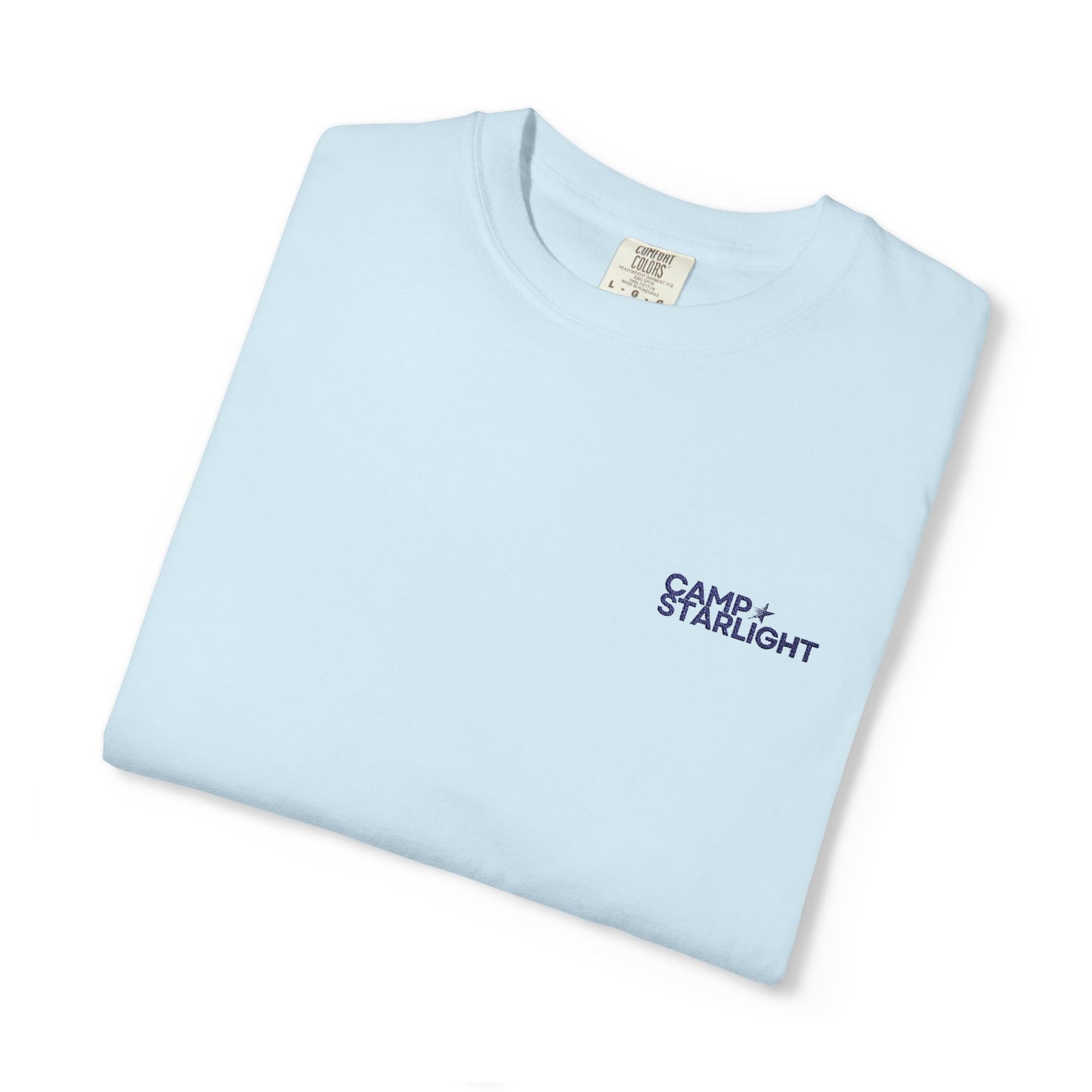 T-Shirt — Minimal Script Logo Chest Tee