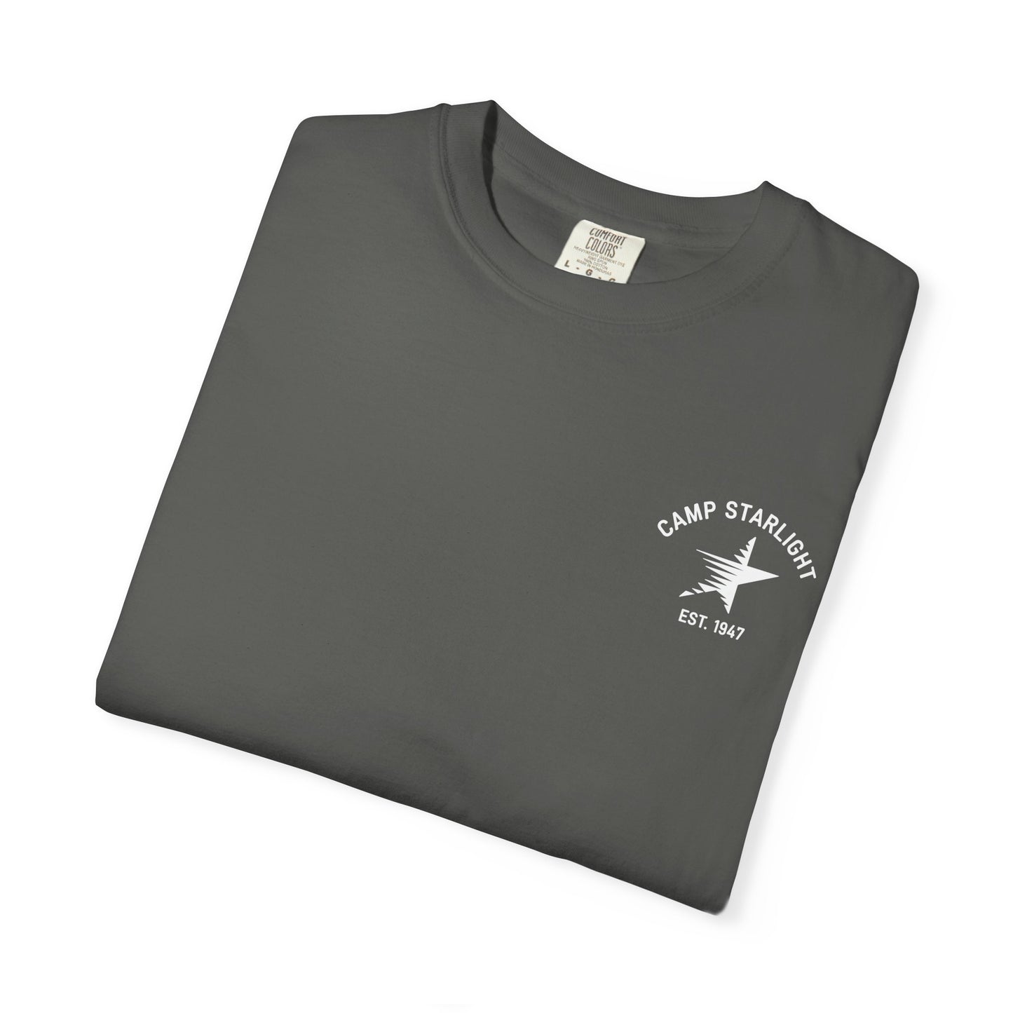 Camp Starlight T-Shirt — Retro Camp Logo Tee (Est. 1947)