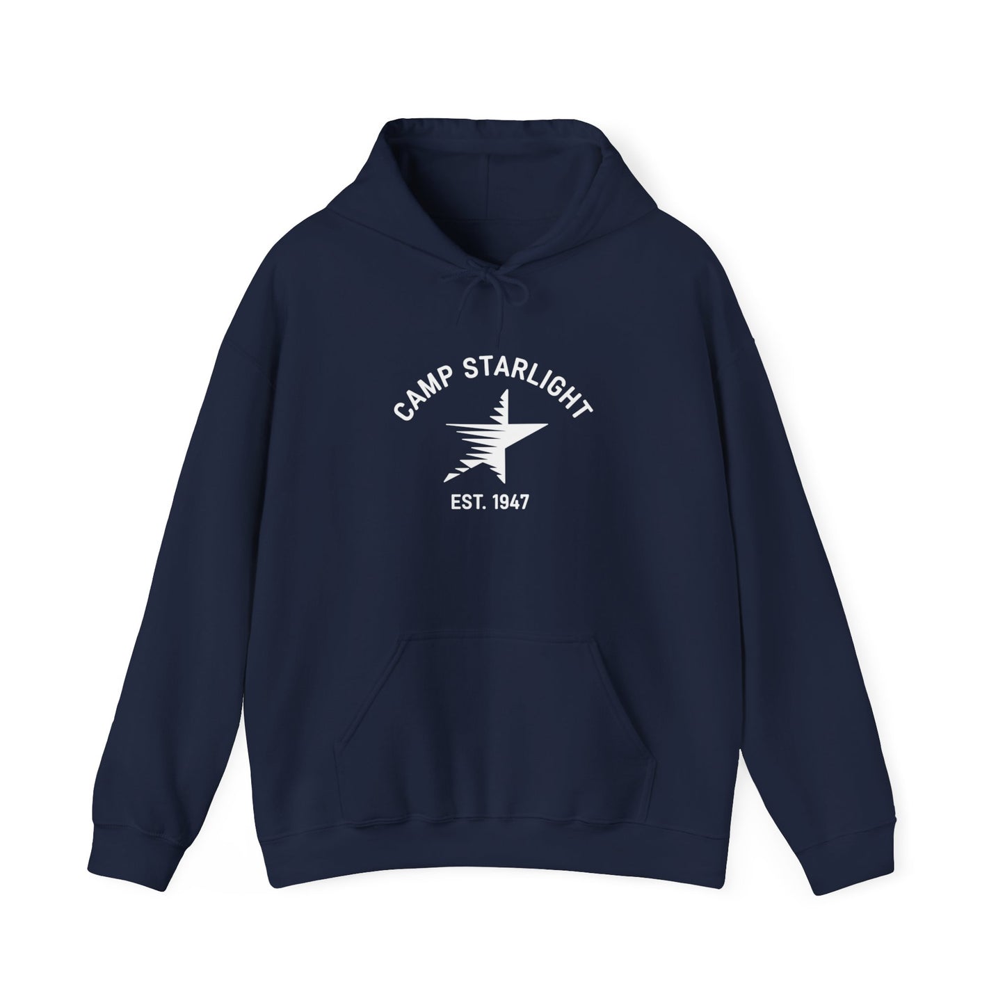 Camp Starlight Hoodie – Vintage Camp Logo Sweatshirt (Est. 1947)