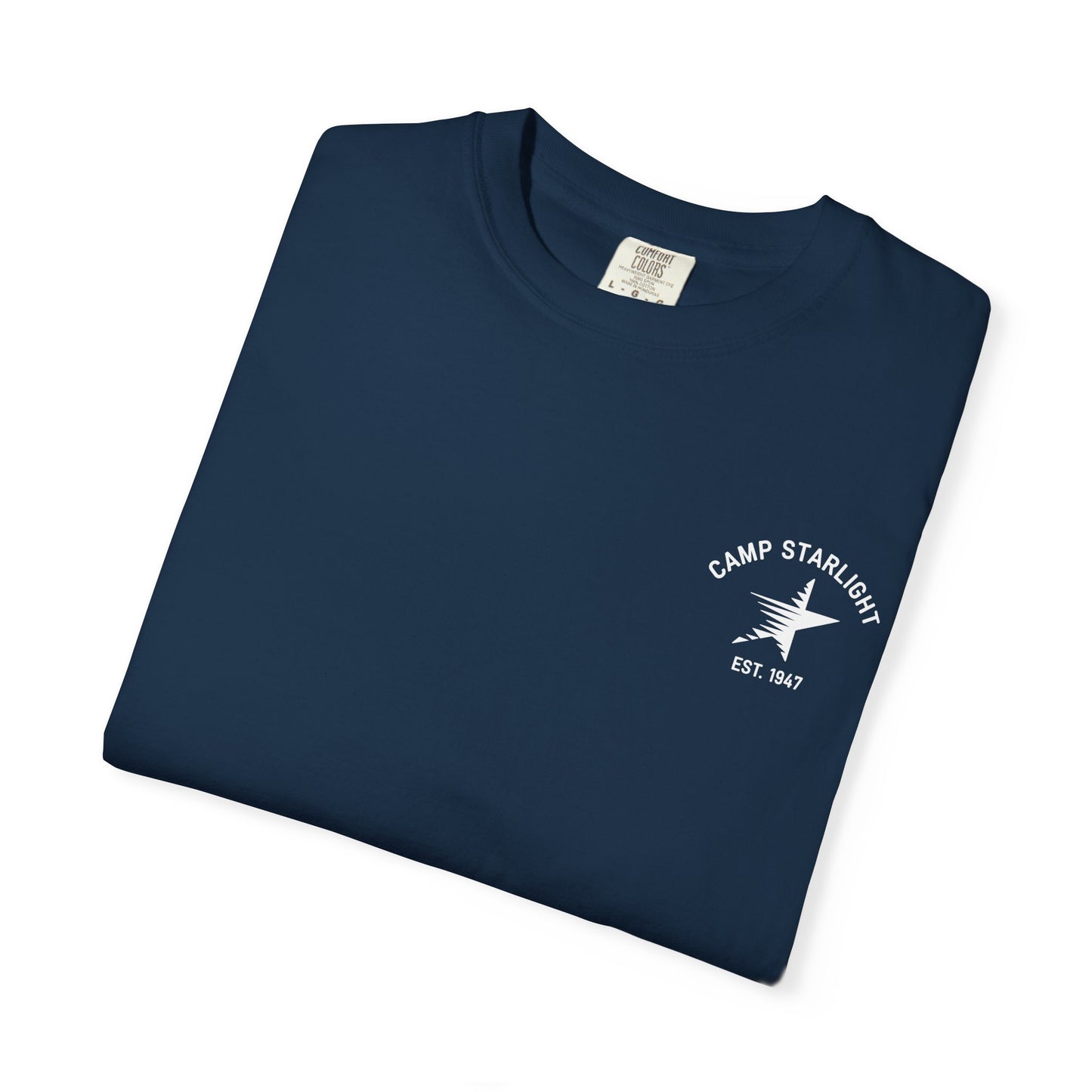 Camp Starlight T-Shirt — Retro Camp Logo Tee (Est. 1947)