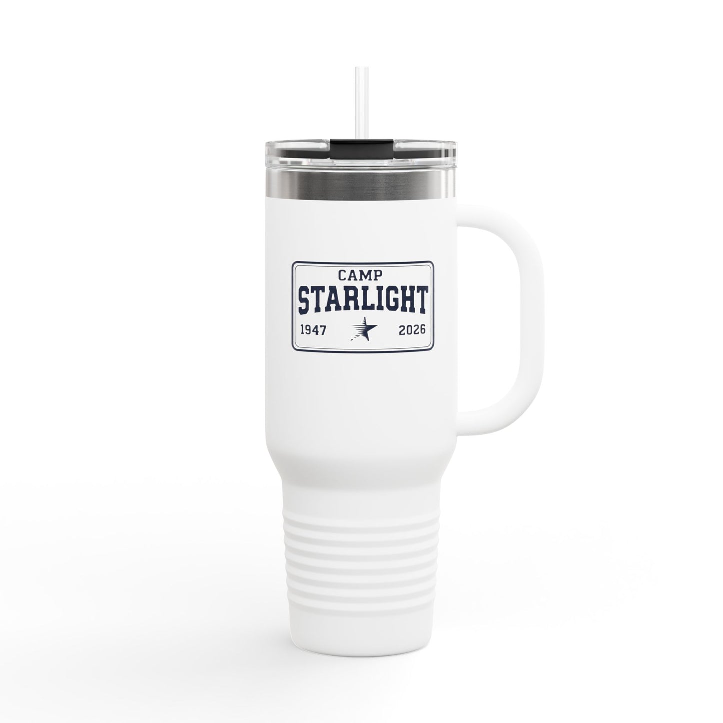 Starlight Camp 40oz Insulated Travel Mug — Large Stainless Steel Tumbler with Handle