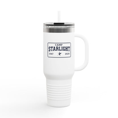 Starlight Camp 40oz Insulated Travel Mug — Large Stainless Steel Tumbler with Handle
