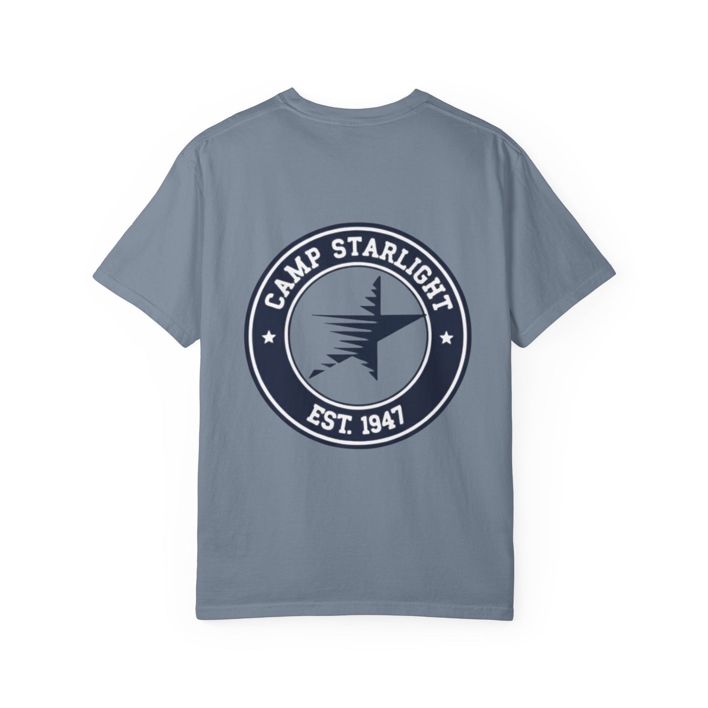 Camp Starlight Logo T-Shirt — Vintage Camp Graphic Tee (Est. 1941)