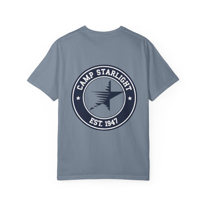 Camp Starlight Logo T-Shirt — Vintage Camp Graphic Tee (Est. 1941)