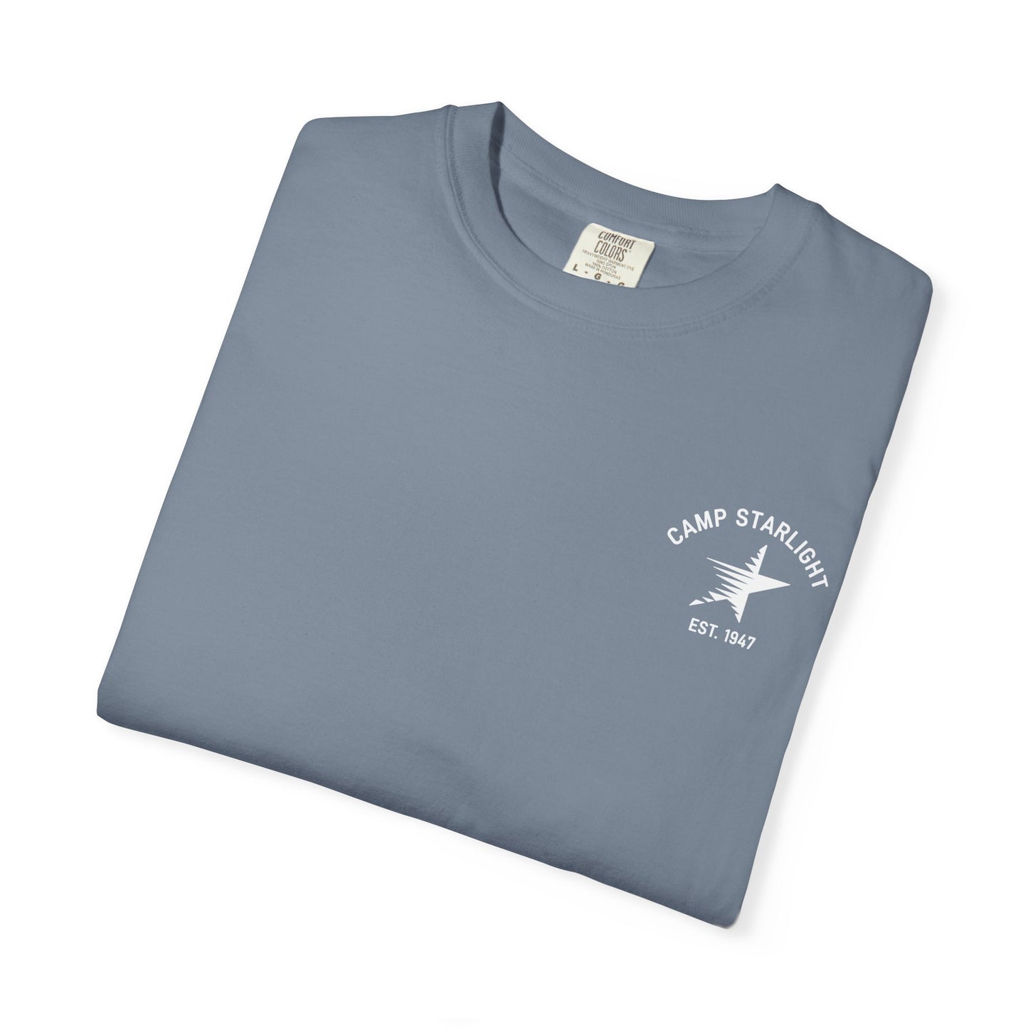 Camp Starlight T-Shirt — Retro Camp Logo Tee (Est. 1947)